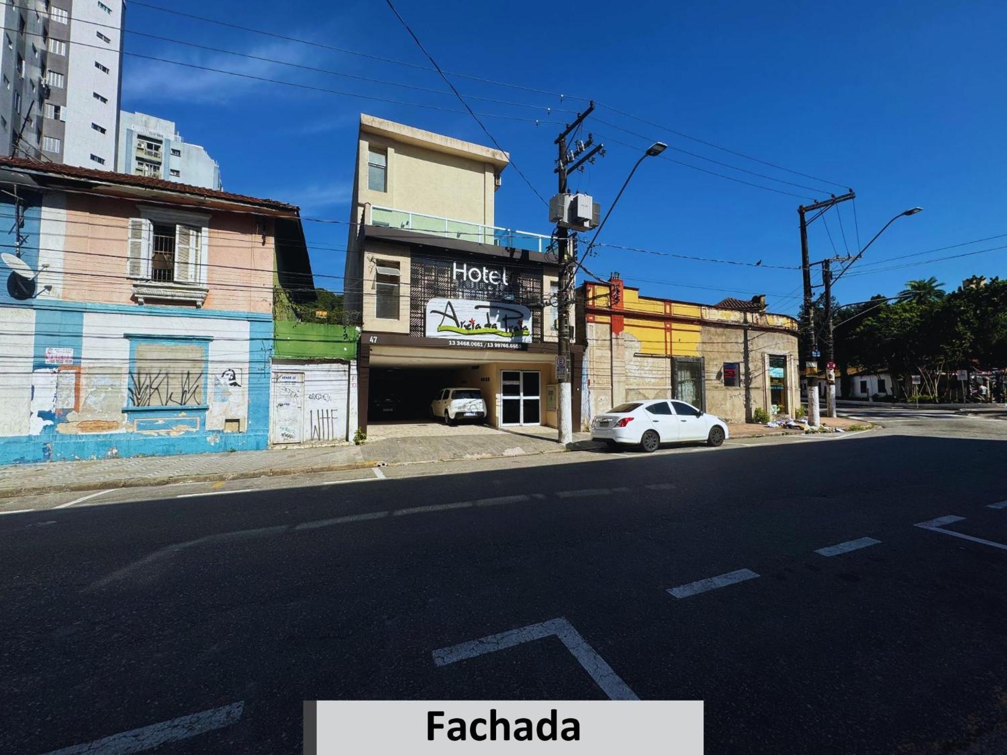 Hotel E Pousada Areia Da Praia São Vicente Exterior foto